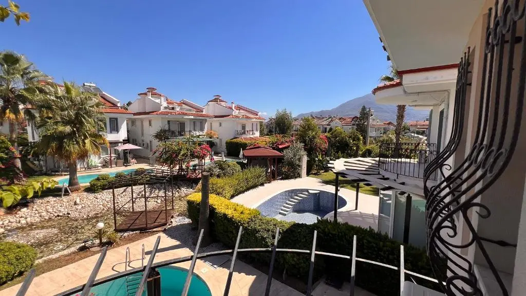 Attached balcony